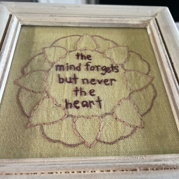 PRIMITIVES BY KATHY SMALL STITCHERY FRAMED ART - Picture 2 of 7